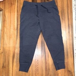 all in motion // blue joggers sz M